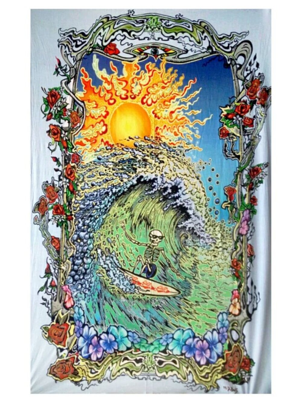 3D Glow in the Dark Tapestry Epic Surf Hang Pack Tapestries